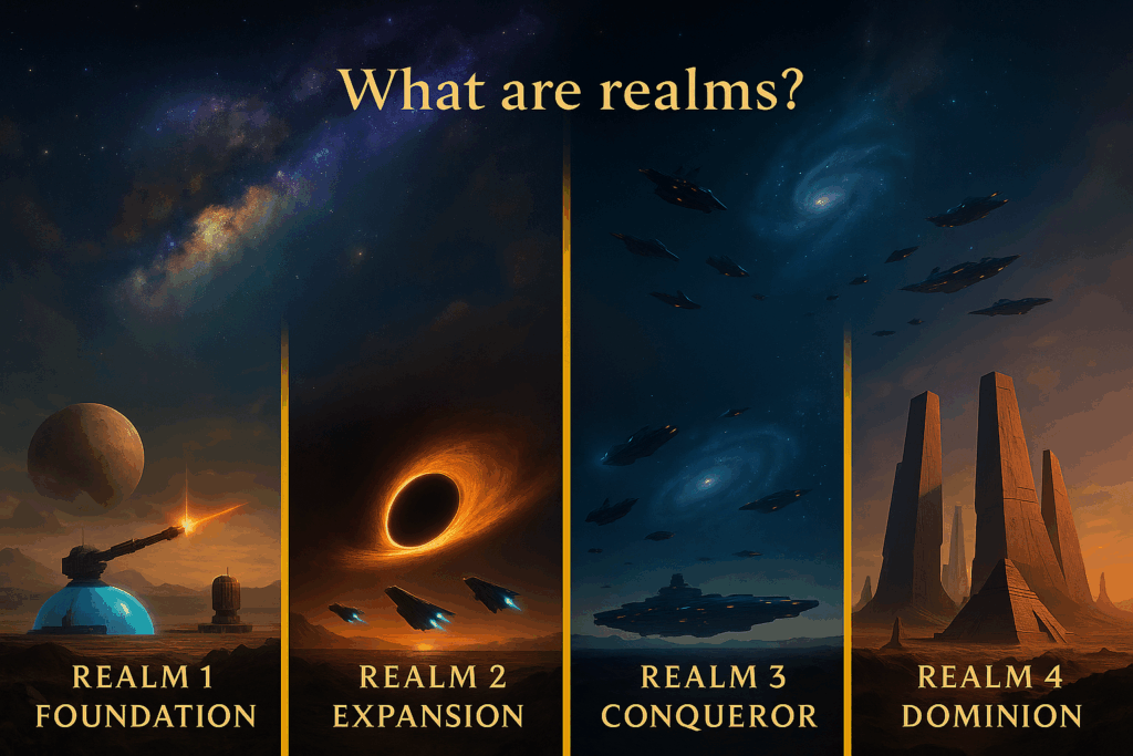 Overview realm progression v3